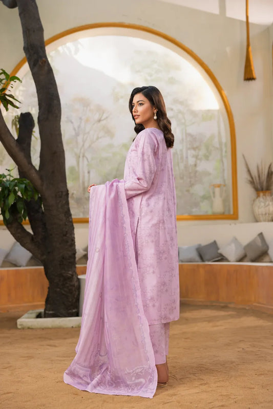 Mahrose - 3 PC Printed Dress