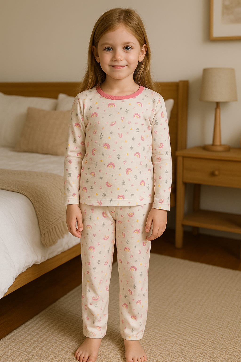 Soft Cotton Kids Night Suit 22-26