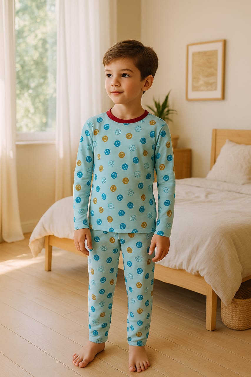 Soft Cotton Kids Night Suit 22-26