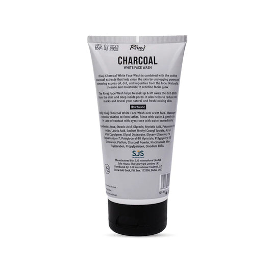 Charcoal White Face Wash 100ml