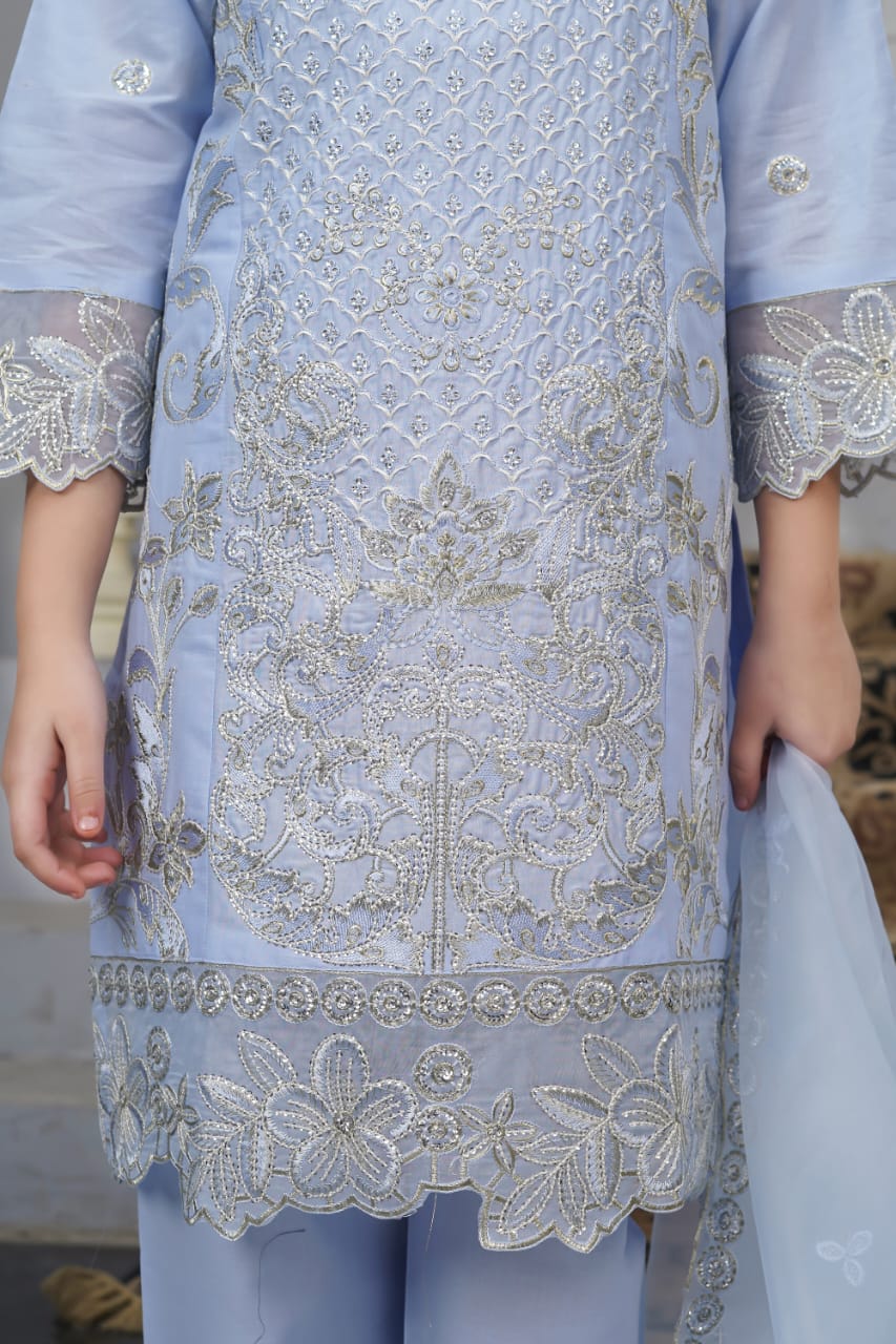 Celestial Bloom 3 Piece Suit