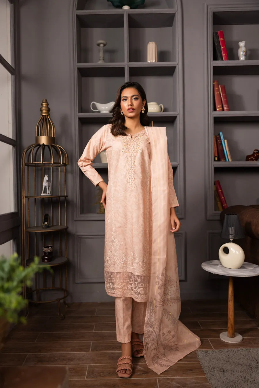 Zarveen - 3 PC Printed Dress