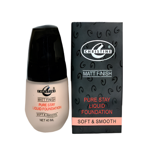 Christine Pure Stay Liquid Foundation Soft & Smooth – Shade 09
