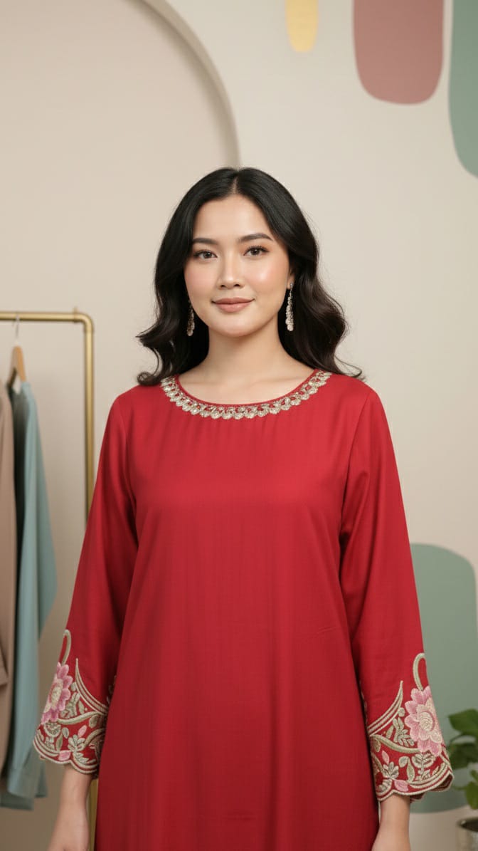Scarlet Red 2 Piece Suit