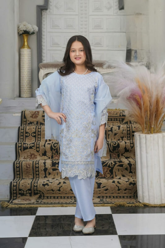 Celestial Bloom 3 Piece Suit