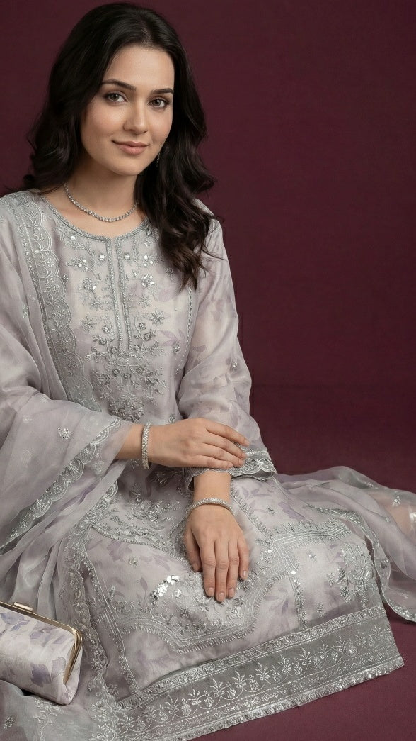 Eva - 3 Piece Lava Silk