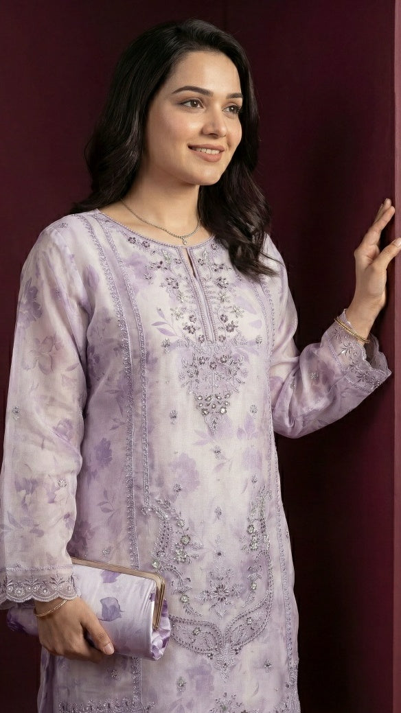 Eva - 3 Piece Lava Silk