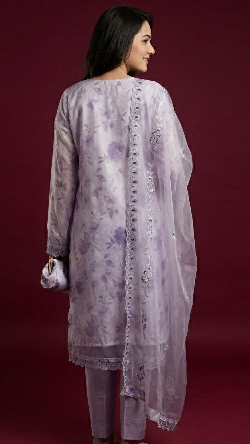 Eva - 3 Piece Lava Silk